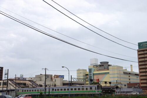 苫小牧駅前(Photo AC)