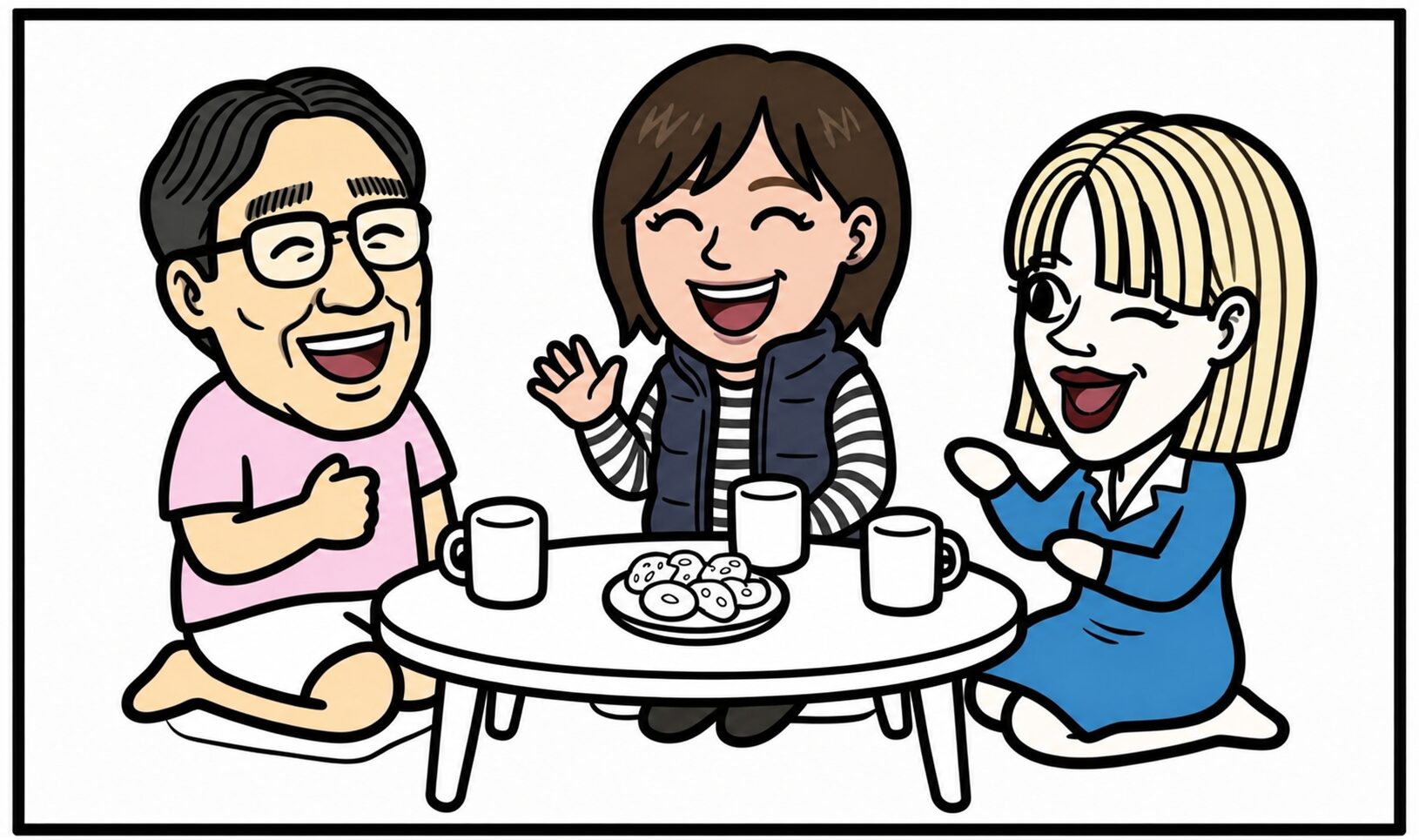 座談会3人